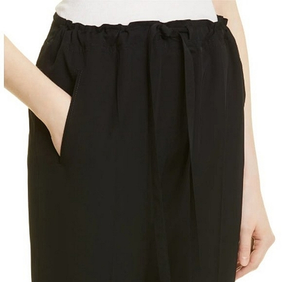 Classic Black Dress Pants | Relaxed Fit Ankle Length | Large - Picture 2 of 8